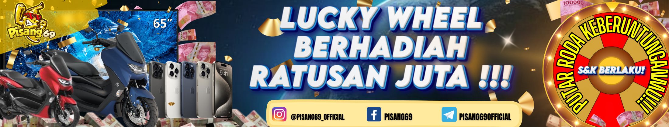 LUCKY WHEEL PISANG69